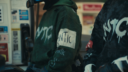 ANTICS Distressed Pull Over Hoodie