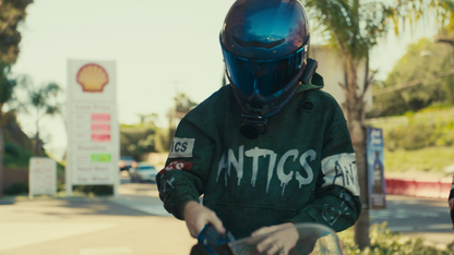 ANTICS Distressed Pull Over Hoodie